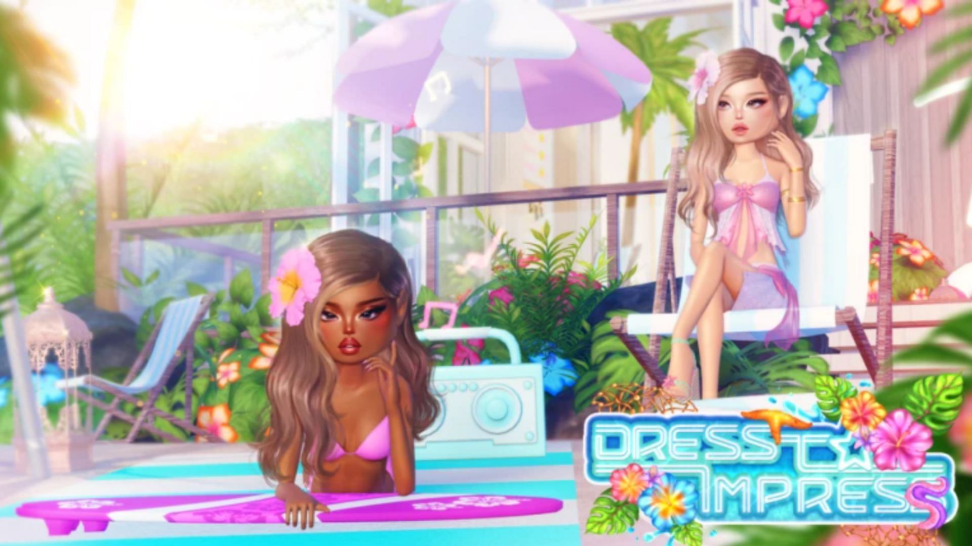 DTI is a dress-up roleplay experience (Image via Roblox)